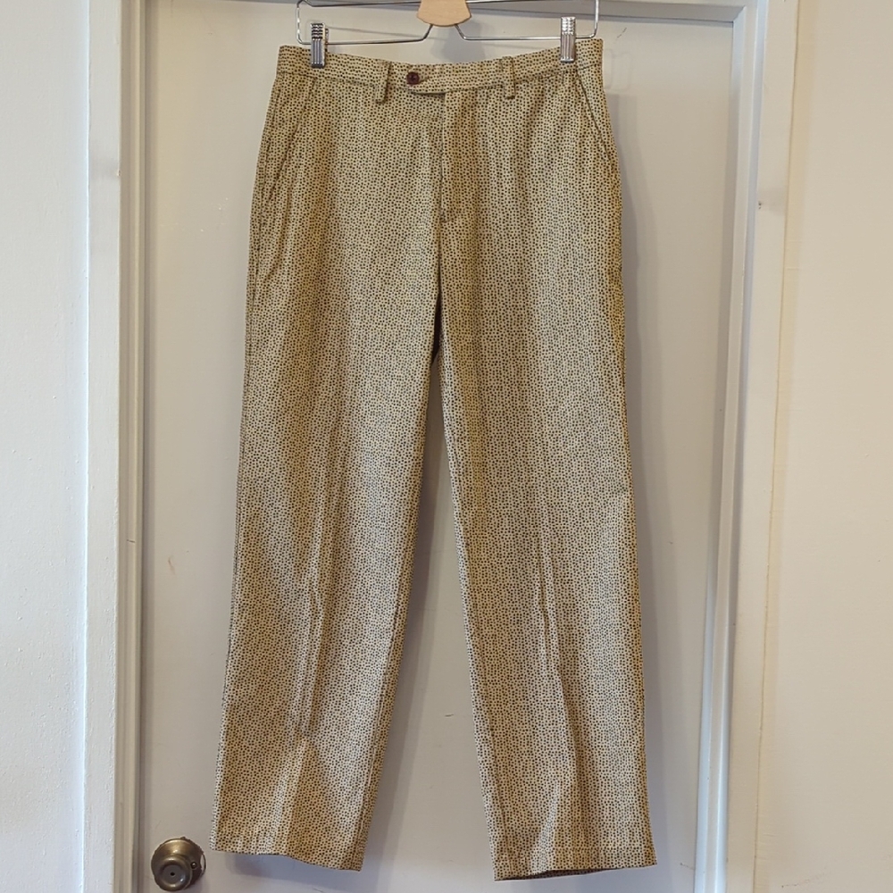 Etro Milano Polka Dot Tapered Trouser Pant IT 48 US 29